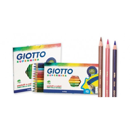 Matitoni Colorati Ultra Lavabili Giotto per Bambini 6 pz. - Carta Shop